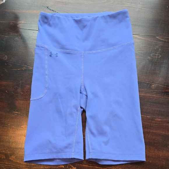 Under Armour Bike Shorts High Waist Stretch - Picture 1 of 2
